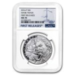 2016-P Mark Twain $1 Silver Commem MS-70 NGC