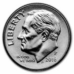 2016-P Roosevelt Dime BU