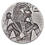2016 Republic of Chad 5 oz Silver King Tut
