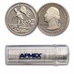 2016-S ATB Quarter Fort Moultrie Monument Gem Proof 40-Coin Roll