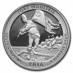2016-S ATB Quarter Fort Moultrie National Monument Gem Proof