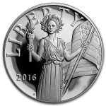 2016-S Silver American Liberty Medal Proof (w/Box & COA)