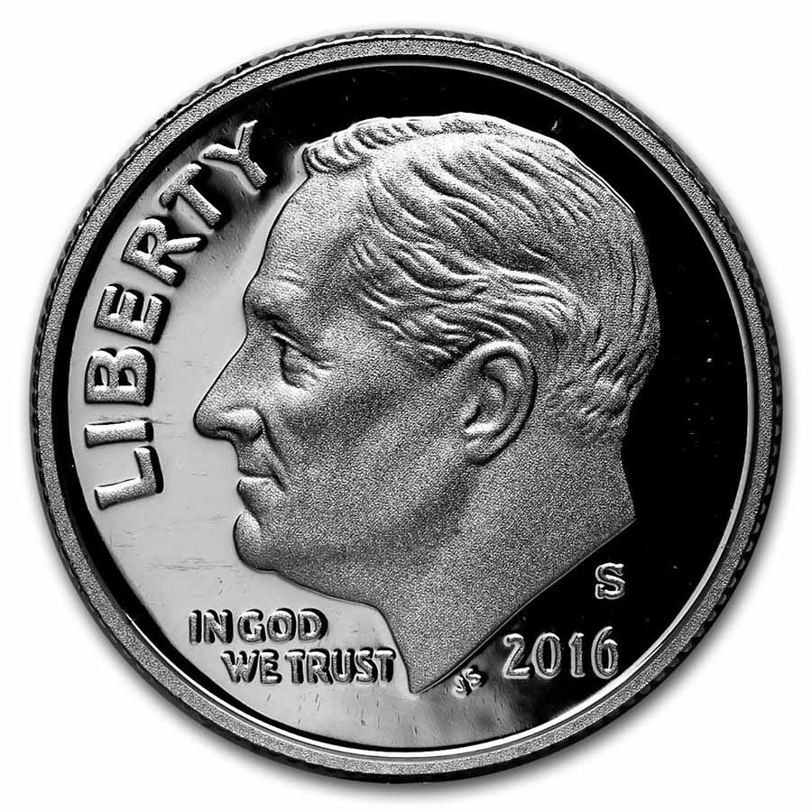 2016-S Silver Roosevelt Dime Gem Proof