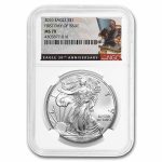 2016 Silver Eagle MS-70 NGC (FDI, 30th Anniv Retro Eagle Label)