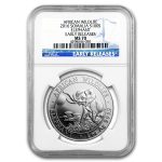 2016 Somalia 1 oz Silver African Elephant MS-70 NGC (ER)
