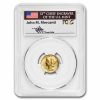 2016-W 1/10 oz Gold Mercury Dime SP-70 PCGS (FDI)