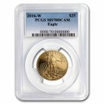 2016-W 1/2 oz Proof American Gold Eagle PR-70 PCGS