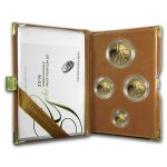 2016-W 4-Coin Proof American Gold Eagle Set (w/Box & COA)