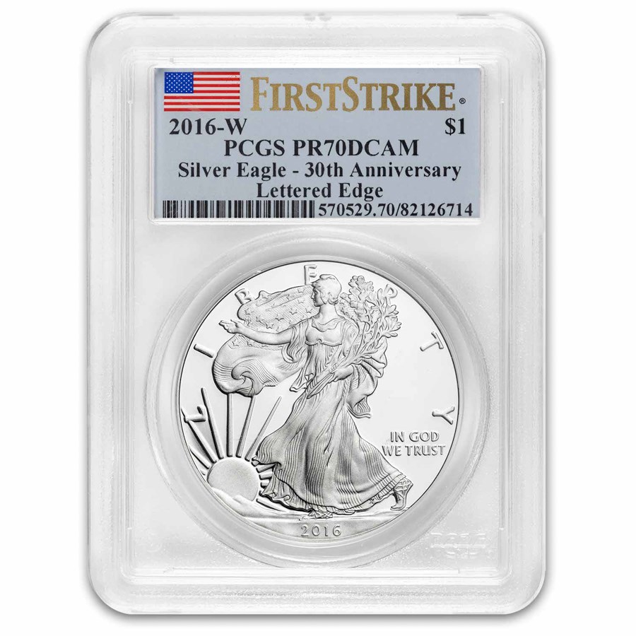 2016-W Proof American Silver Eagle PR-70 PCGS (FirstStrike®)