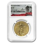 2017 1 oz American Gold Eagle MS-70 NGC