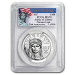 2017 1 oz American Platinum Eagle MS-70 PCGS (FS, Liberty Label)