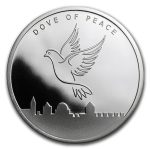 2017 1 oz Silver Round - Holy Land Mint (Dove of Peace)