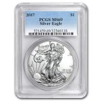 2017 American Silver Eagle MS-69 PCGS