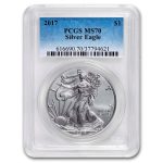 2017 American Silver Eagle MS-70 PCGS