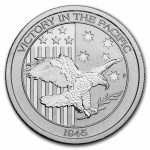 2017 Australia 1/2 oz Platinum Victory in the Pacific