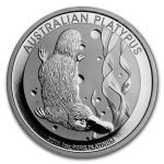 2017 Australia 1 oz Platinum Platypus BU
