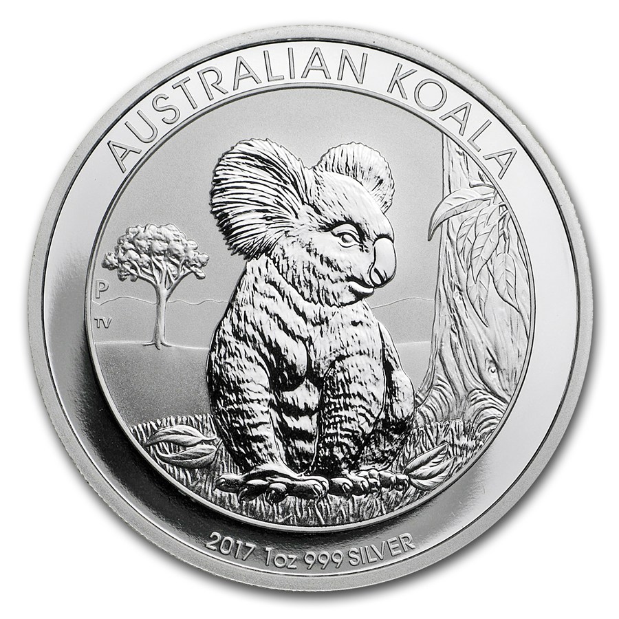 2017 Australia 1 oz Silver Koala BU