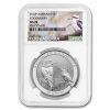 2017 Australia 1 oz Silver Kookaburra MS-70 NGC