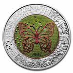 2017 Austria Silver/Niobium Microcosm €25 BU