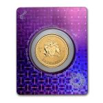 2017 Barbados 1 oz Gold Trident BU