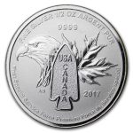 2017 Canada 1/2 oz Silver $2 Devil's Brigade BU