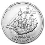 2017 Cook Islands 1 oz Silver Bounty Coin