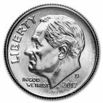 2017-D Roosevelt Dime BU