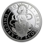 2017 GB Prf 1 oz Silver Queen's Beasts Unicorn (w/Box & COA)