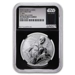 2017 Niue 1 oz Silver $2 Star Wars C-3PO PF-70 NGC (ER)