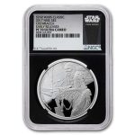 2017 Niue 1 oz Silver $2 Star Wars Chewbacca PF-70 NGC (ER)
