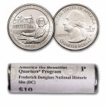 2017-P ATB Quarter Frederick Douglas Historic Site 40-Coin RollBU