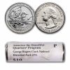 2017-P ATB Quarter George Rogers Clark Park 40-Coin Roll BU