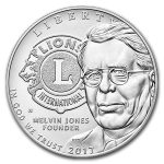 2017-P Lions Club International Silver Proof (Box & COA)