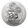 2017 Rwanda 1 oz Silver Nautical Ounce Santa Maria BU