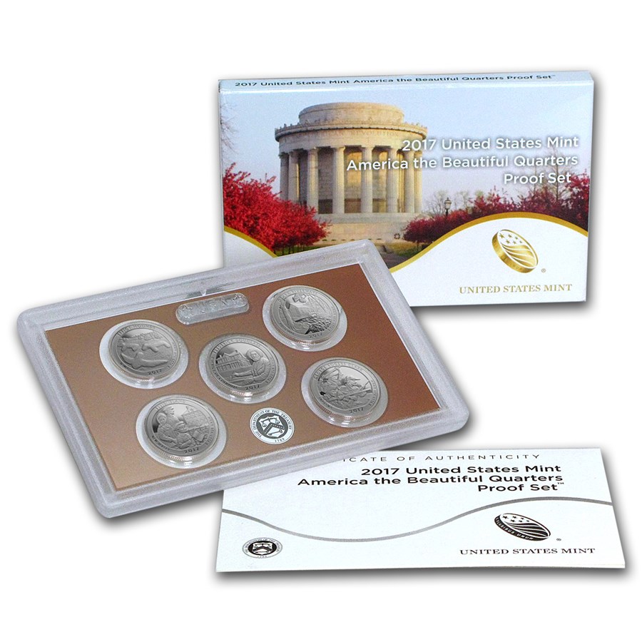 2017-S America the Beautiful Quarters Proof Set