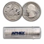 2017-S ATB Quarter George Rogers Clark 40-Coin Roll PR (Silver)