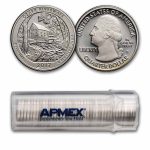 2017-S ATB Quarter Ozark Riverways 40-Coin Roll Proof (Silver)