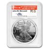 2017-S Proof American Silver Eagle PR-70 PCGS (FDI, Mercanti)