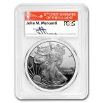 2017-S Proof American Silver Eagle PR-70 PCGS (FDI, Mercanti)