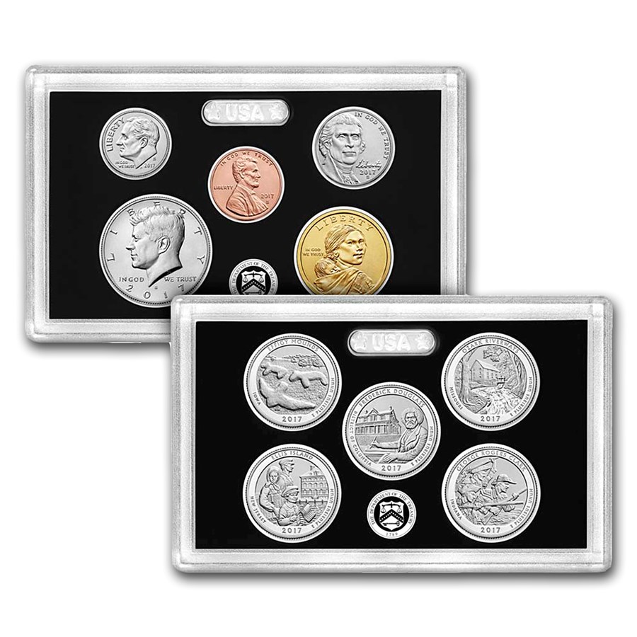 2017-S U.S. Mint 225th Anniversary Enhanced Uncirculated Coin Set