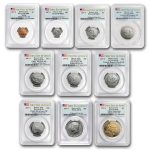 2017-S U.S. Mint Enhanced Uncirculated Coin Set SP-70 PCGS (FDI)