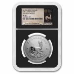 2017 South Africa 1 oz Silver Krugerrand SP-69 NGC (FDI)
