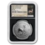2017 South Africa 1 oz Silver Krugerrand SP-70 NGC (FDI)