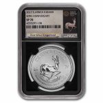 2017 South Africa 1 oz Silver Krugerrand SP-70 NGC