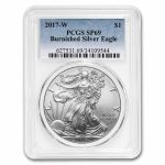 2017-W Burnished American Silver Eagle SP-69 PCGS