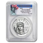 2018 1 oz American Platinum Eagle MS-69 PCGS (FS, Liberty Label)