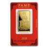 2018 1 oz Gold Bar - PAMP Suisse Year of the Dog (In Assay)