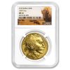 2018 1 oz Gold Buffalo MS-70 NGC