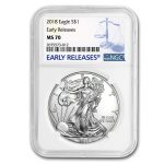 2018 American Silver Eagle MS-70 NGC (Early Releases)