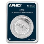 2018 AUS 1 oz Silver Kangaroo (MintDirect® Premier Single)